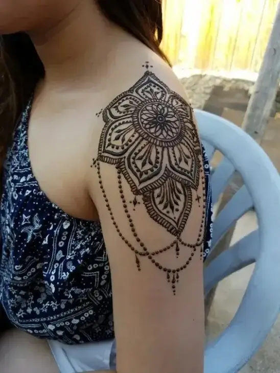 Arm/Shoulder Henna Designs