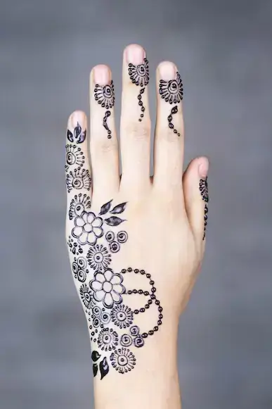 Floral Mehndi Designs