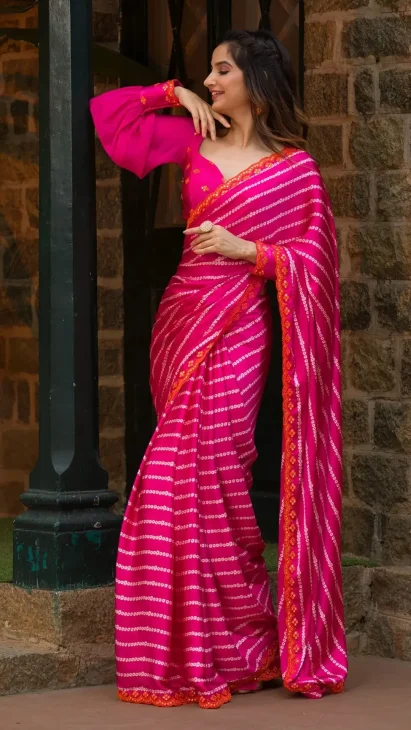 Bandhani Saree