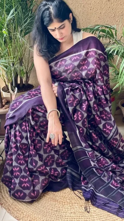 Ikat Saree